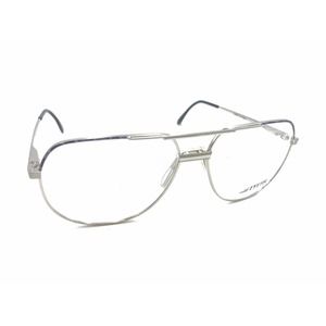 Eyetel NEW Patrick 215 Silver Aviator Eyeglasses Frames 62-15 140 Italy Designer